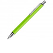 Металлическая автоматическая шариковая ручка Groove, светло-зеленый