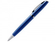 Ручка шариковая металлическая ALVIK, темно-синий