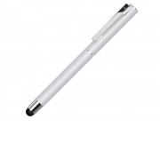 Ручка металлическая стилус-роллер STRAIGHT SI R TOUCH, серебристый