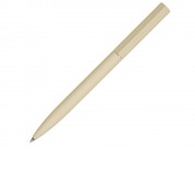 Шариковая металлическая ручка Minimalist софт-тач, бежевый