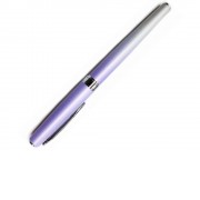 Ручка-роллер Pierre Cardin TENDRESSE, цвет - серебряный и сиреневый. Упаковка E.