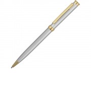 Ручка шариковая Голд Сойер, серебристый