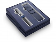 Подарочный набор Waterman Expert с перьевой ручкой и чехлом Black CT перо M