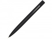 Juana шариковая ручка из переработанного алюминия - сплошной черный, синие чернила