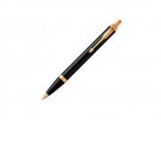 Ручка шариковая Parker IM Core Black GT, черный/золотистый