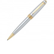 Ручка шариковая Cross Bailey. Корпус-латунь. Цвет-белый