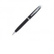 Ручка шариковая Pierre Cardin GAMME Classic с поворотным механизмом, черный матовый/серебро