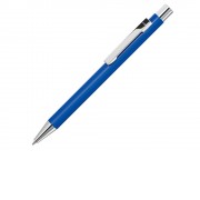 Ручка шариковая металлическая Straight SI, средне-синий