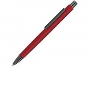 Металлическая шариковая ручка soft touch Ellipse gum, красный