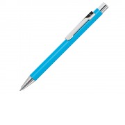 Ручка шариковая металлическая Straight SI, голубой
