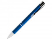 Ручка металлическая шариковая NORFOLK, королевский синий
