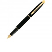 Перьевая ручка Waterman Hemisphere, цвет: Mars Black/GT, перо: F