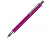 Металлическая автоматическая шариковая ручка Groove, розовый