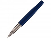 Ручка металлическая роллер Sorrento, синий матовый