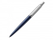 Шариковая ручка Parker Jotter Essential, Royal Blue CT, стержень: M, цвет чернил : blue или black