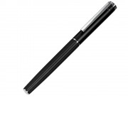 Металлическая ручка-роллер с анодированным слоем Monarch, черная