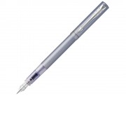 Перьевая ручка Parker Vector XL Silver Blue CT, цвет чернил blue, перо: F/M, в подарочной упаковке.