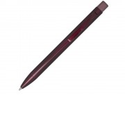 Beatriz шариковая ручка из переработанной латуни - Бургунди, черные чернила