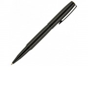 Ручка роллер BrunoVisconti0.7 мм, синяя, в чёрном футляреSORRENTO (черный металлический корпус)