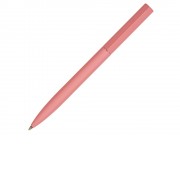Шариковая металлическая ручка Minimalist софт-тач, пыльный розовый