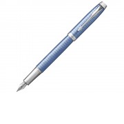 Перьевая ручка Parker IM Premium F322, Blue CT, перо: F, цвет чернил: Blue, в подарочной упаковке.