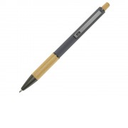 Darius шариковая ручка из переработанного алюминия, синие чернила - Серый