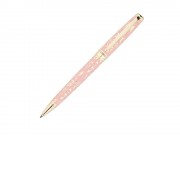 Ручка шариковая Pierre Cardin RENAISSANCE. Цвет - розовый и золотистый. Упаковка В-2.