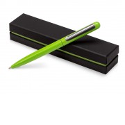 Ручка в футляре Blooming Skate, зеленое яблоко