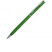 Ручка металлическая шариковая Атриум, зеленый
