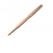 Ручка перьевая Pierre Cardin SHINE. Цвет - золотистый. Упаковка B-1