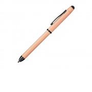 Многофункциональная ручка Cross Tech3+ Brushed Rose Gold PVD, золотистый