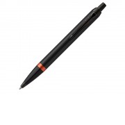 Шариковая ручка Parker IM Vibrant Rings Flame Orange, стержень: M blue, в подарочной упаковке.
