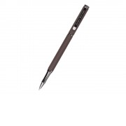 Ручка металлическая шариковая Venezia Pragmatico софт-тач, коричневый