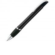 Ручка шариковая металлическая OPERA, синий, 1мм, черный