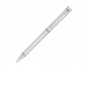 Ручка шариковая Pierre Cardin ROYAL, цвет - серебристый. Упаковка Е