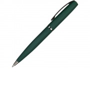 Ручка металлическая шариковая Sienna, софт-тач, 1.0 мм, зеленый