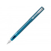 Перьевая ручка Parker Vector XL Teal CT, цвет чернил blue, перо: F, в подарочной упаковке.