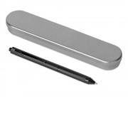 Ручка мультисистемная металлическая System в футляре, 3 цвета (красный, синий, черный) и карандаш