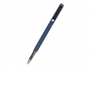 Ручка металлическая шариковая Venezia Pragmatico софт-тач, синий