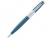 Ручка шариковая Pierre Cardin BARON. Цвет - зелено-синий. Упаковка В.