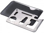 Инструмент многофункциональный в форме карты в чехле