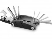Многофункциональный инструмент 16 в 1, черный