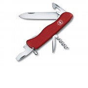 Нож перочинный VICTORINOX Picknicker, 111 мм, 11 функций, с фиксатором лезвия, красный