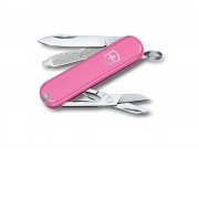 Нож-брелок VICTORINOX Classic SD Colors Cherry Blossom, 58 мм, 7 функций, розовый