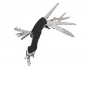 Мультитул-складной нож Demi 11-в-1, серебристый/черный