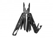 Мультитул Stinger, 115 мм, 14 функций, сталь, черный, в комплекте нейлоновый чехол