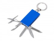 Мультитул-брелок 5-в-1 Badge, синий