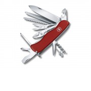 Нож перочинный VICTORINOX WorkChamp, 111 мм, 21 функция, с фиксатором лезвия, красный