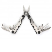 Мультитул Stinger, 105x40 мм, 13 функций, сталь, серебристо-чёрный, в комплекте нейлоновый чехол