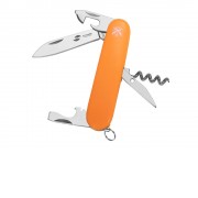 Нож перочинный Stinger, 90 мм, 10 функций, материал рукояти: АБС-пластик (оранжевый)
